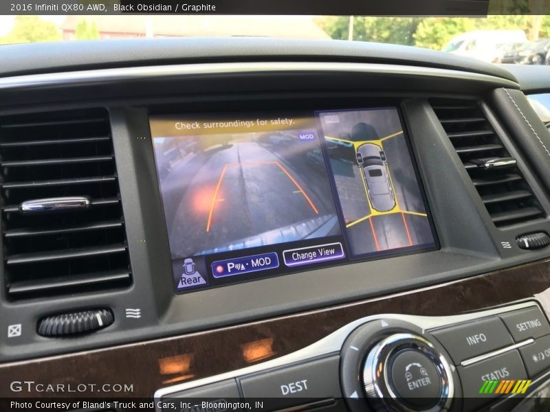Black Obsidian / Graphite 2016 Infiniti QX80 AWD