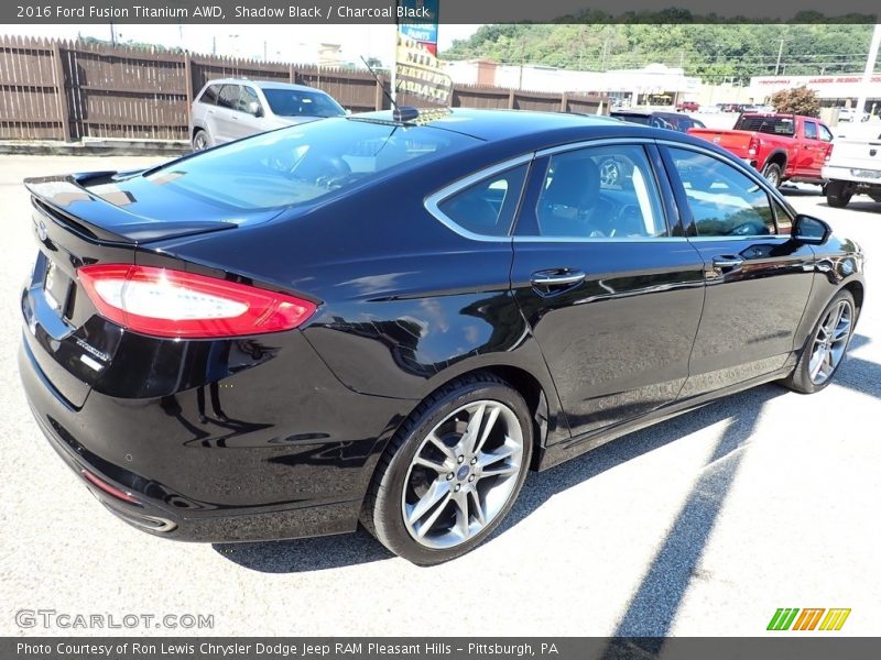 Shadow Black / Charcoal Black 2016 Ford Fusion Titanium AWD