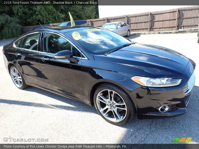 Shadow Black / Charcoal Black 2016 Ford Fusion Titanium AWD