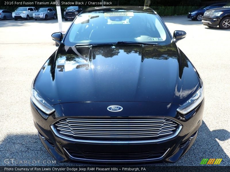 Shadow Black / Charcoal Black 2016 Ford Fusion Titanium AWD