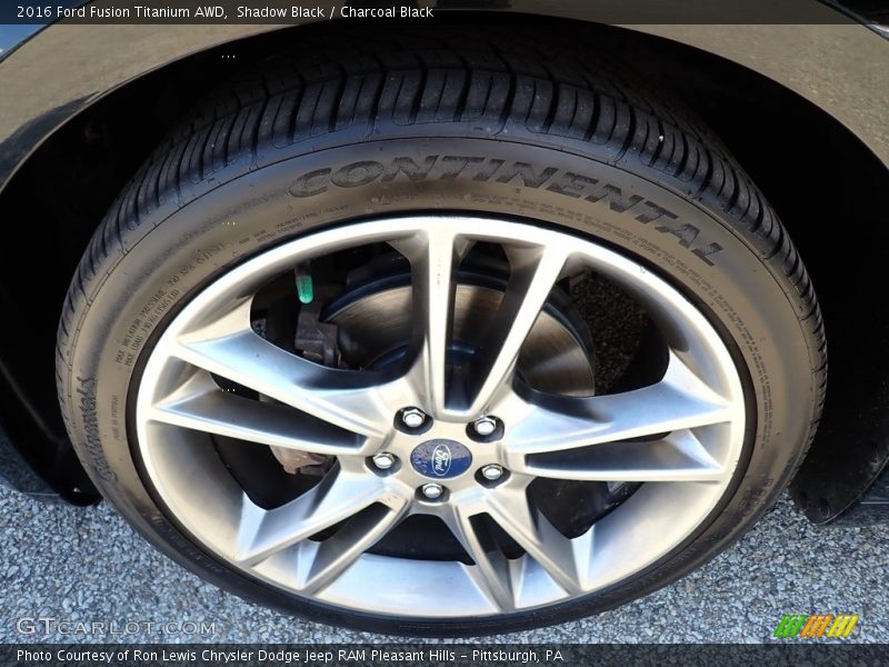 Shadow Black / Charcoal Black 2016 Ford Fusion Titanium AWD