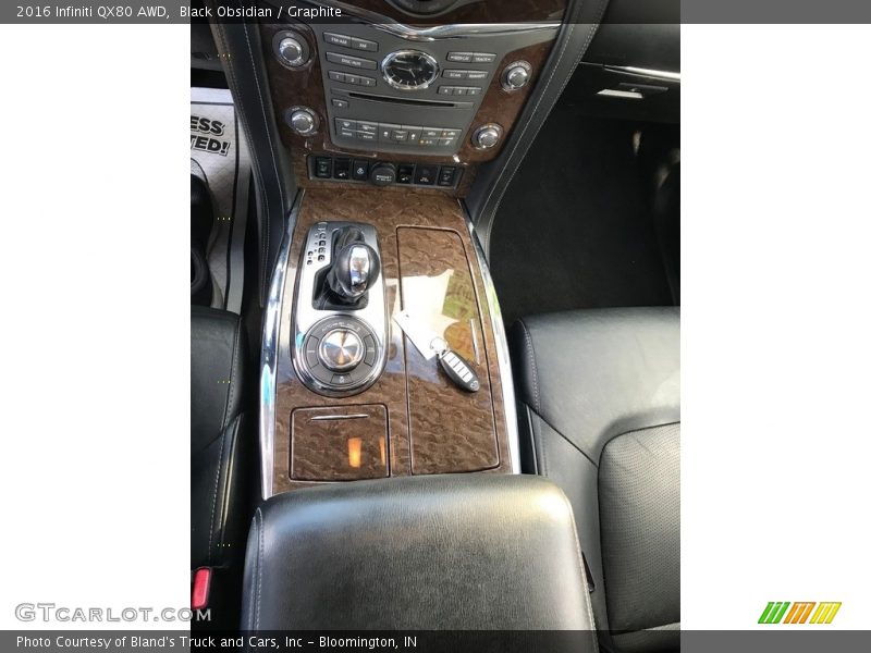 Black Obsidian / Graphite 2016 Infiniti QX80 AWD