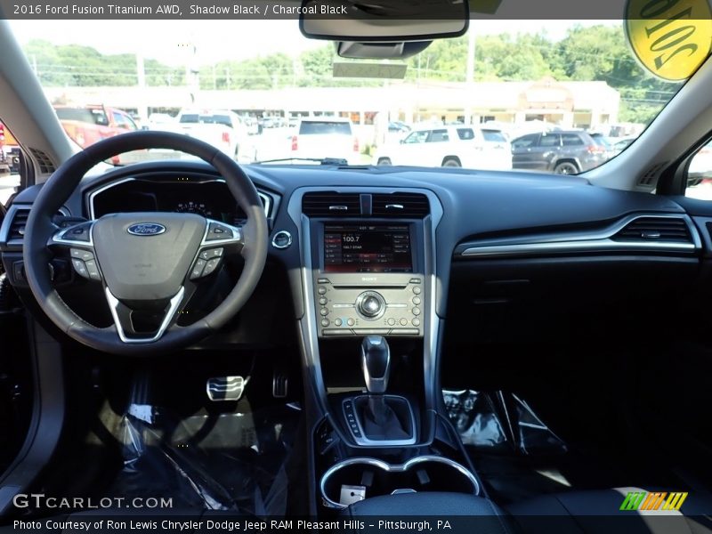 Shadow Black / Charcoal Black 2016 Ford Fusion Titanium AWD