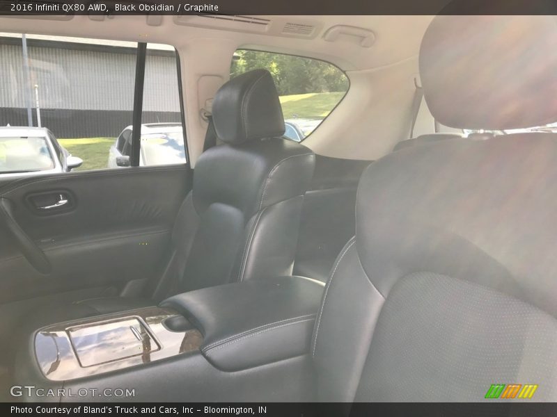 Black Obsidian / Graphite 2016 Infiniti QX80 AWD
