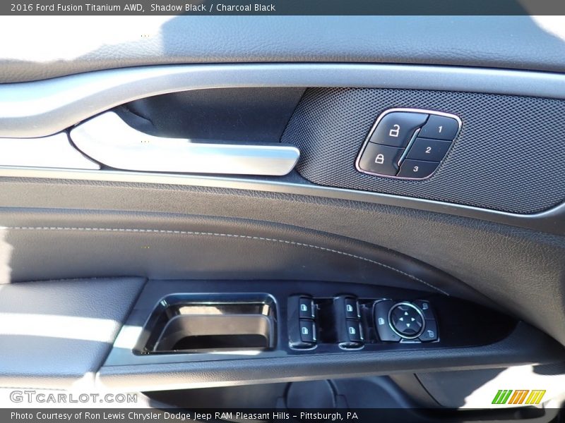 Shadow Black / Charcoal Black 2016 Ford Fusion Titanium AWD