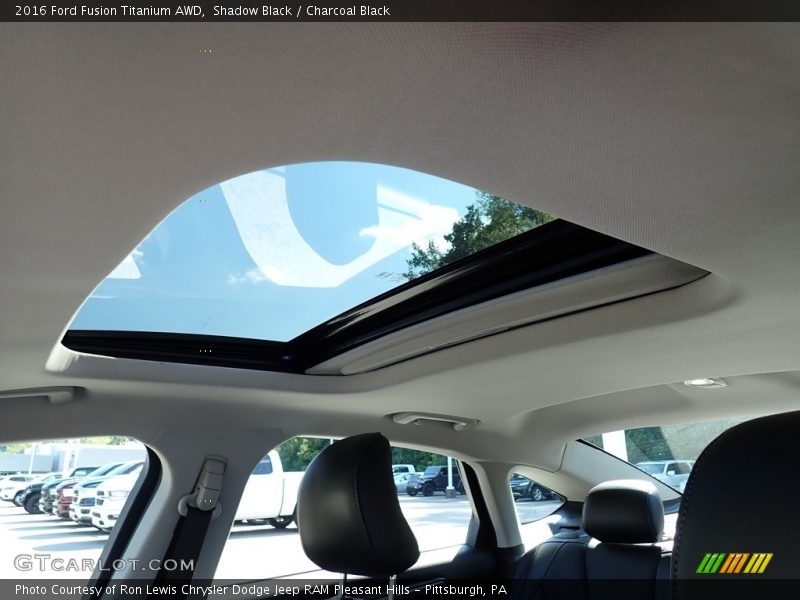 Shadow Black / Charcoal Black 2016 Ford Fusion Titanium AWD