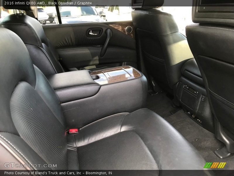 Black Obsidian / Graphite 2016 Infiniti QX80 AWD