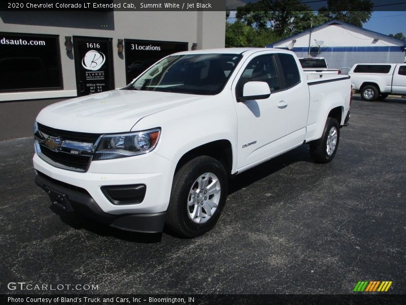 Summit White / Jet Black 2020 Chevrolet Colorado LT Extended Cab