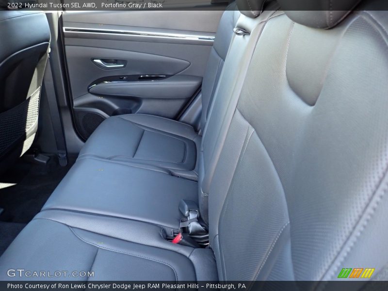 Portofino Gray / Black 2022 Hyundai Tucson SEL AWD