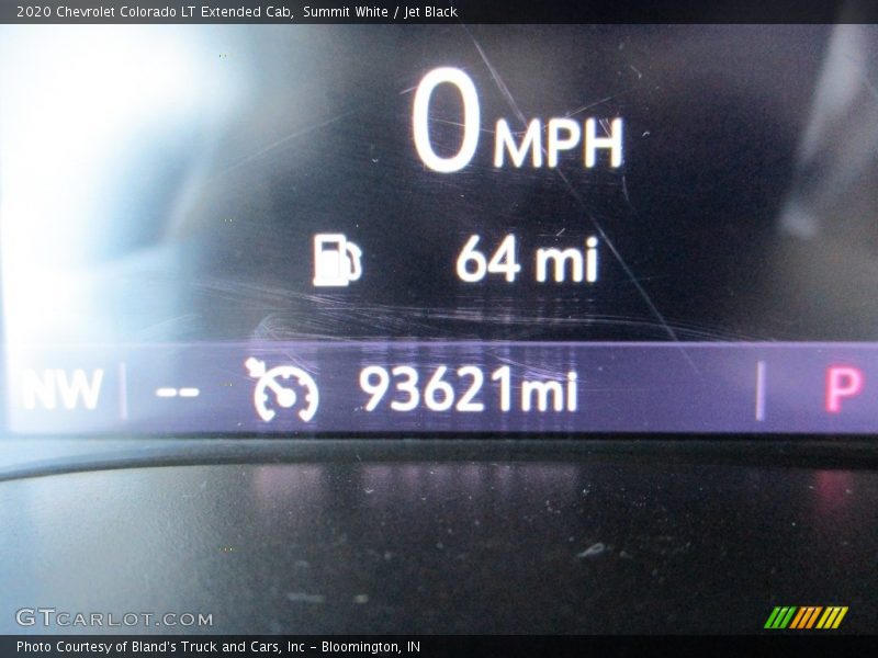 Summit White / Jet Black 2020 Chevrolet Colorado LT Extended Cab