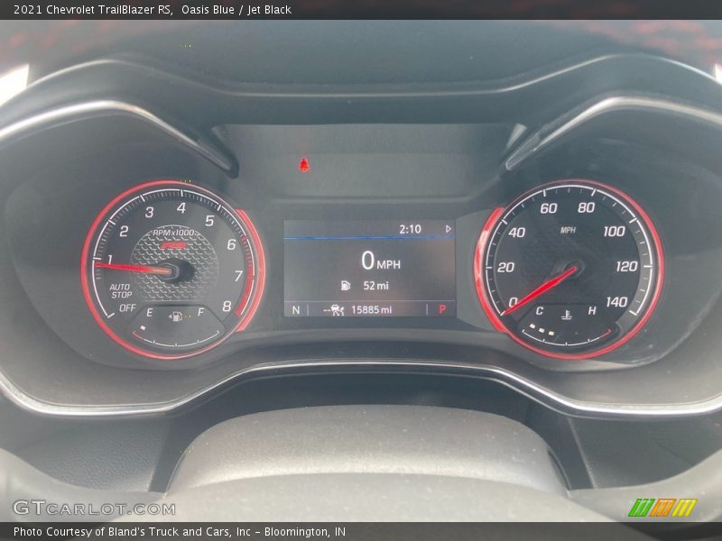 Oasis Blue / Jet Black 2021 Chevrolet TrailBlazer RS