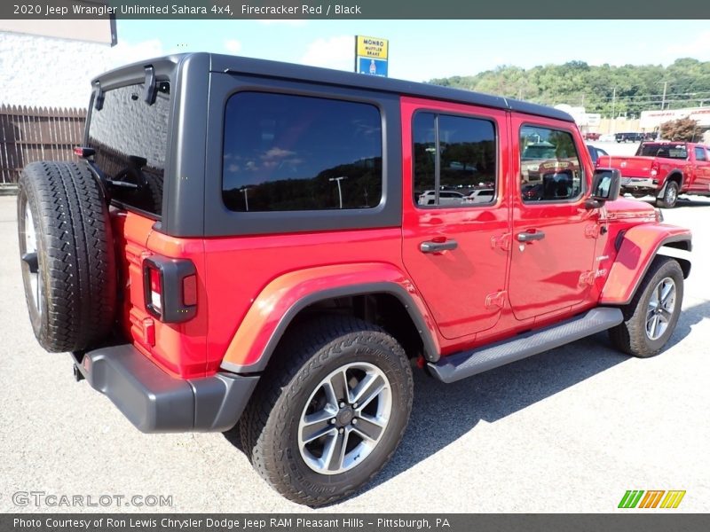 Firecracker Red / Black 2020 Jeep Wrangler Unlimited Sahara 4x4