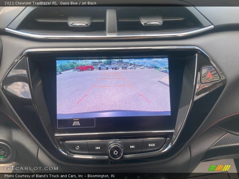 Oasis Blue / Jet Black 2021 Chevrolet TrailBlazer RS