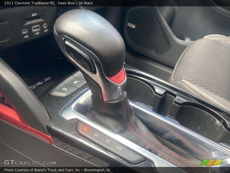 Oasis Blue / Jet Black 2021 Chevrolet TrailBlazer RS