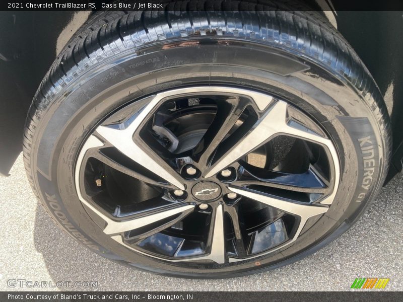 Oasis Blue / Jet Black 2021 Chevrolet TrailBlazer RS