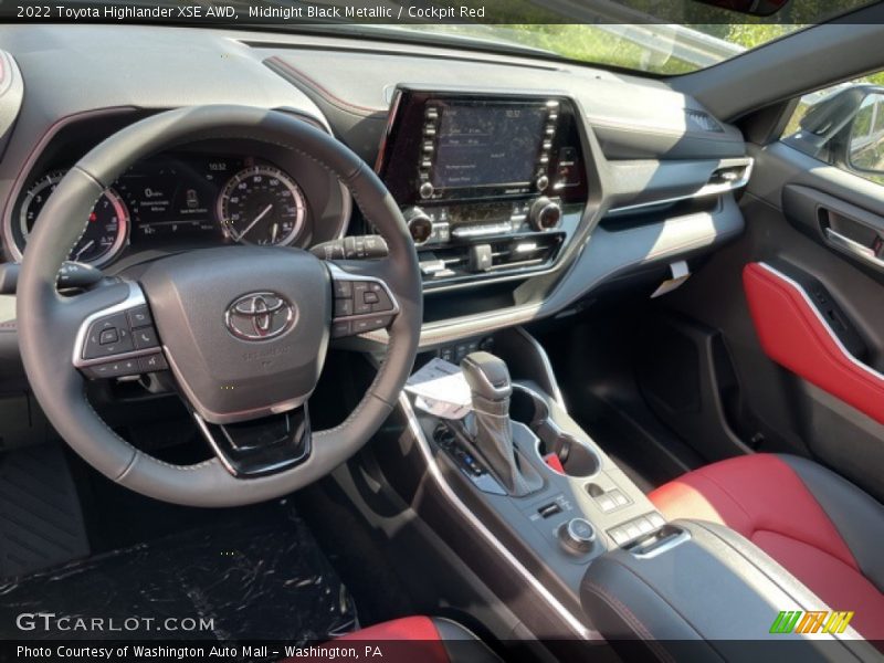 Dashboard of 2022 Highlander XSE AWD