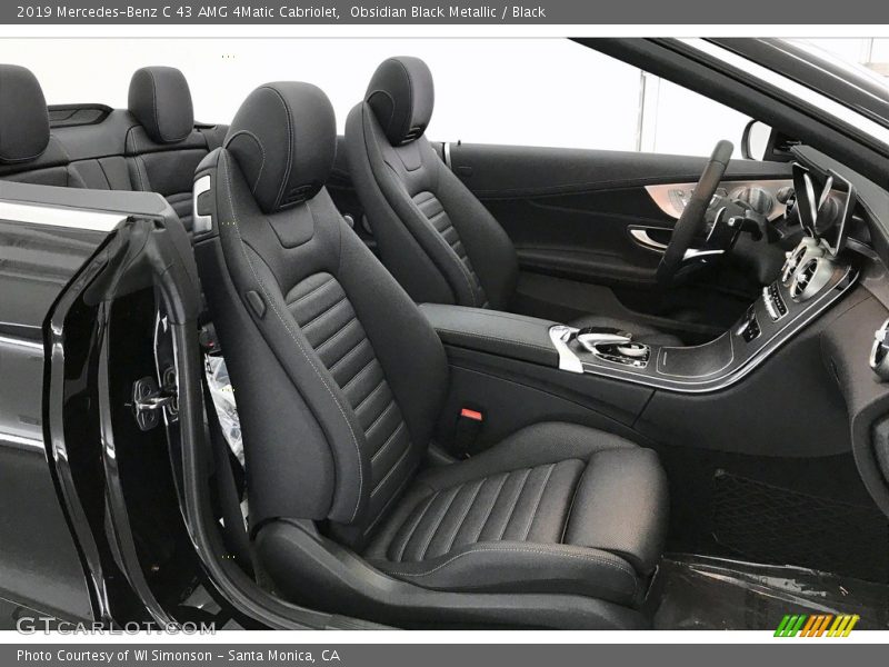  2019 C 43 AMG 4Matic Cabriolet Black Interior