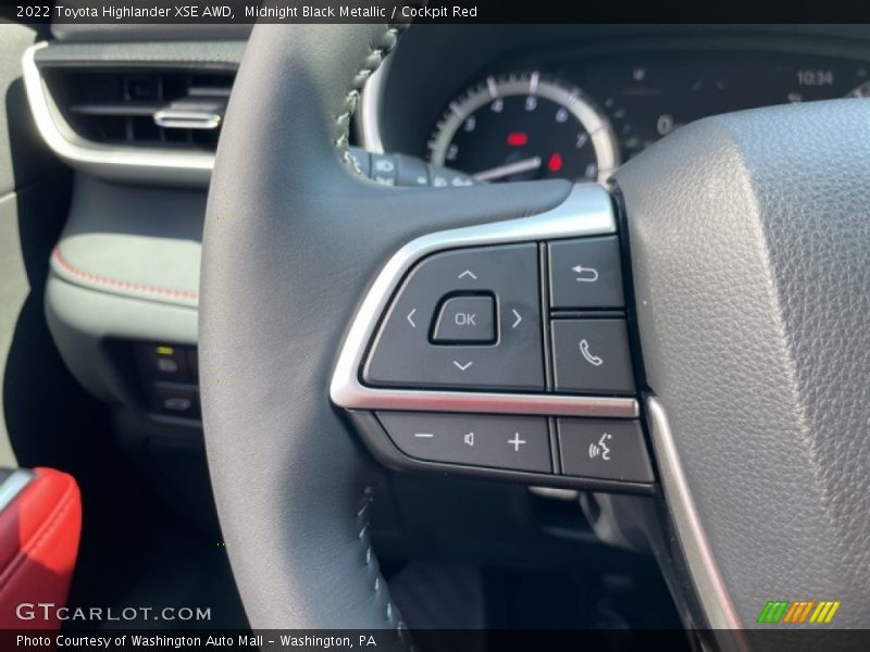  2022 Highlander XSE AWD Steering Wheel