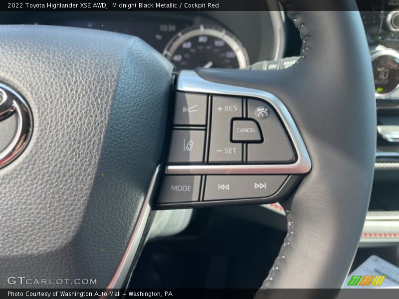  2022 Highlander XSE AWD Steering Wheel