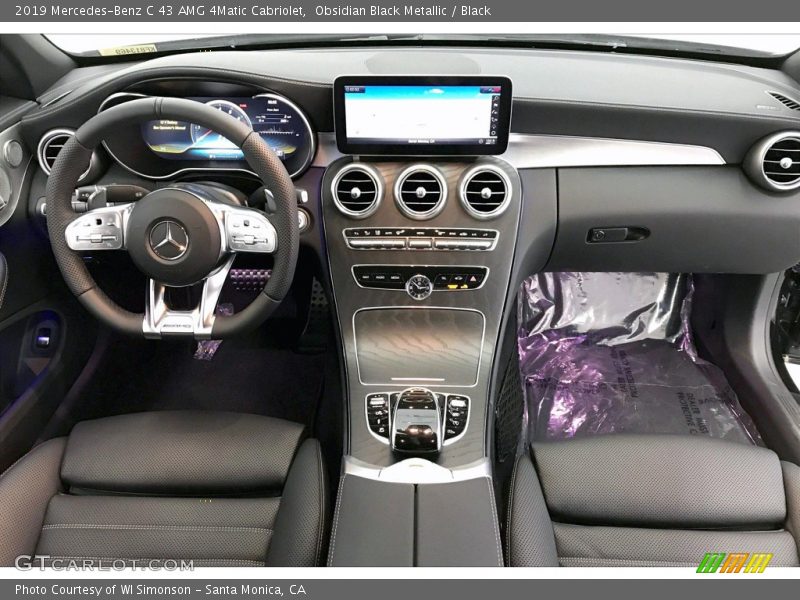 Dashboard of 2019 C 43 AMG 4Matic Cabriolet