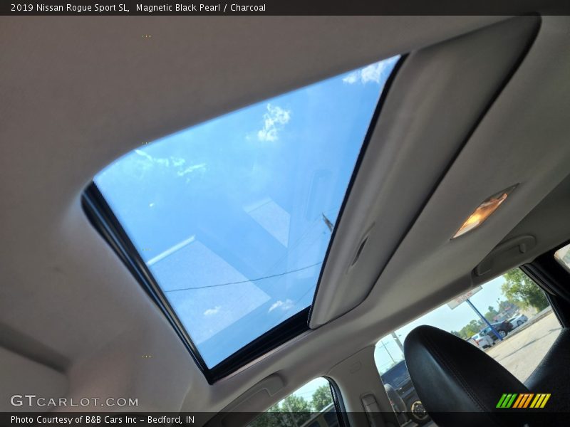 Magnetic Black Pearl / Charcoal 2019 Nissan Rogue Sport SL