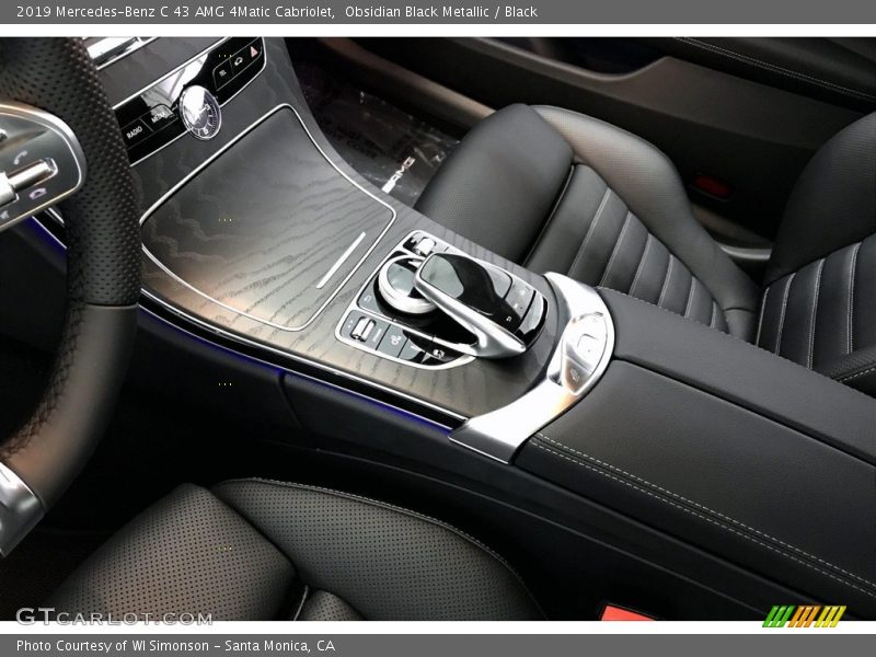 Controls of 2019 C 43 AMG 4Matic Cabriolet