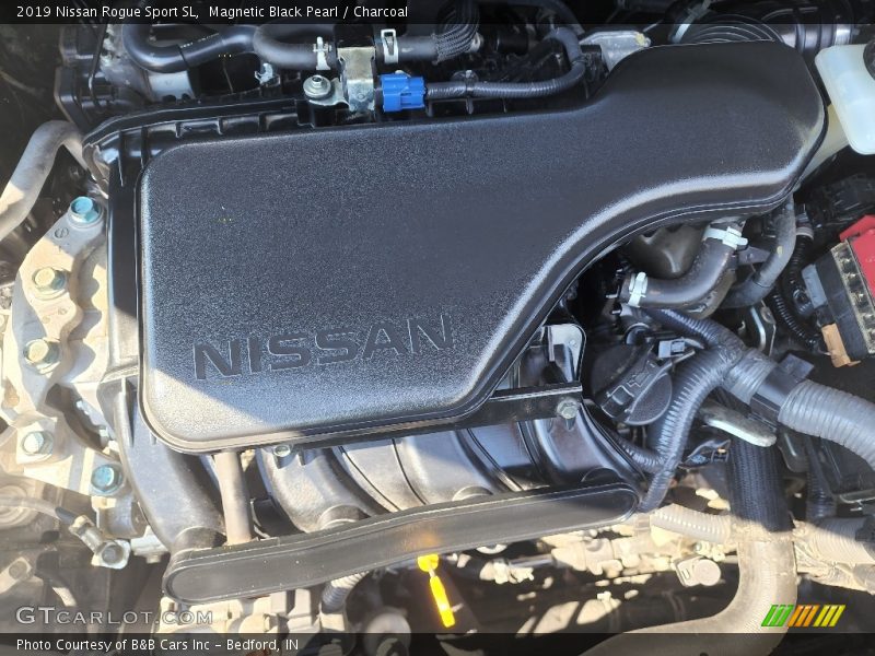 Magnetic Black Pearl / Charcoal 2019 Nissan Rogue Sport SL