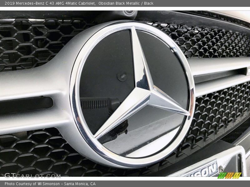 Obsidian Black Metallic / Black 2019 Mercedes-Benz C 43 AMG 4Matic Cabriolet