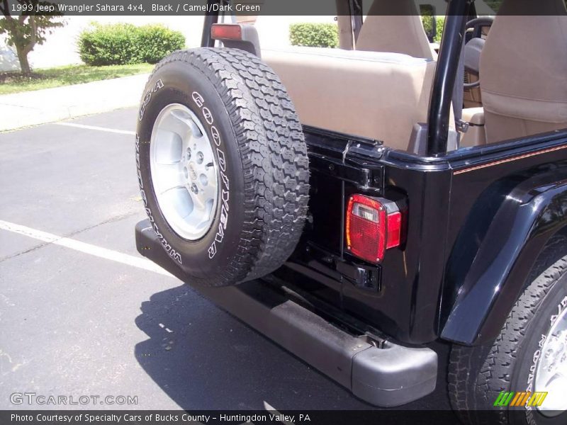 Black / Camel/Dark Green 1999 Jeep Wrangler Sahara 4x4