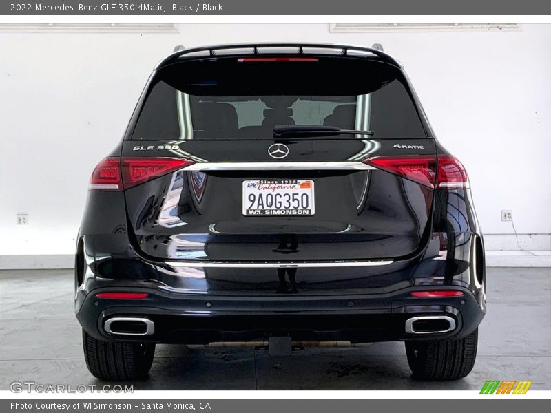 Black / Black 2022 Mercedes-Benz GLE 350 4Matic