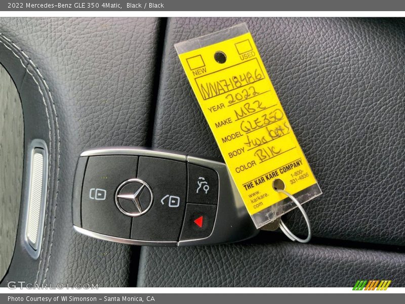 Keys of 2022 GLE 350 4Matic