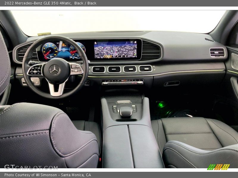 Front Seat of 2022 GLE 350 4Matic