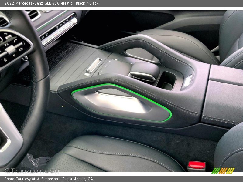 Controls of 2022 GLE 350 4Matic