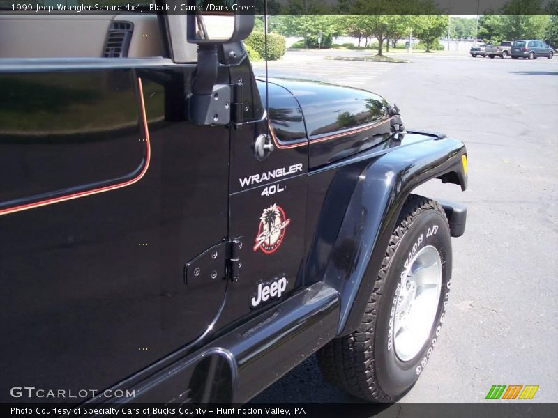 Black / Camel/Dark Green 1999 Jeep Wrangler Sahara 4x4