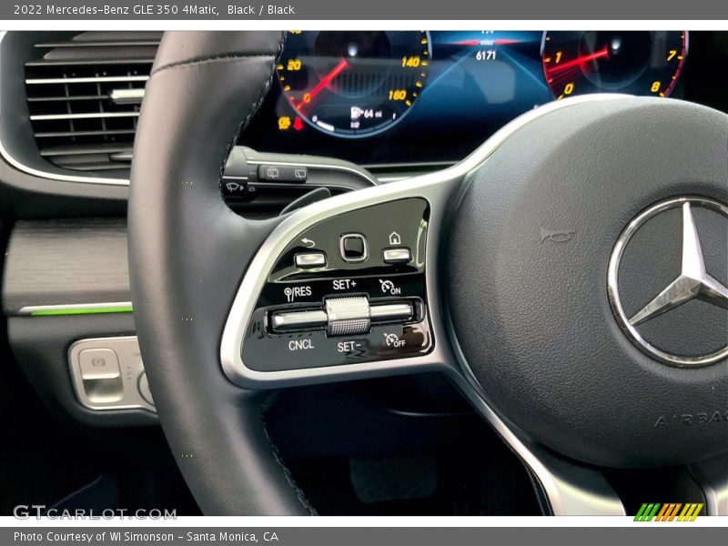  2022 GLE 350 4Matic Steering Wheel