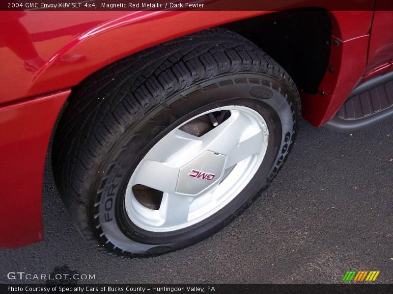 Magnetic Red Metallic / Dark Pewter 2004 GMC Envoy XUV SLT 4x4