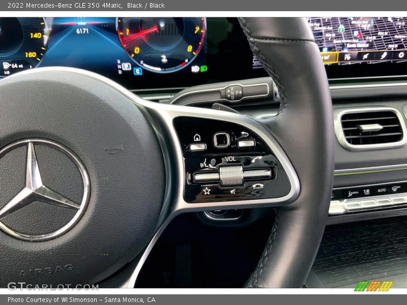  2022 GLE 350 4Matic Steering Wheel
