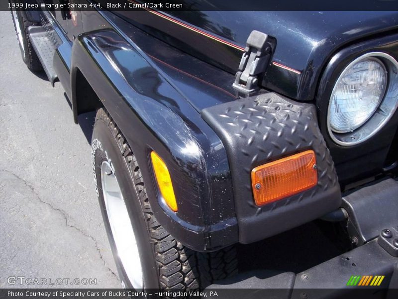Black / Camel/Dark Green 1999 Jeep Wrangler Sahara 4x4