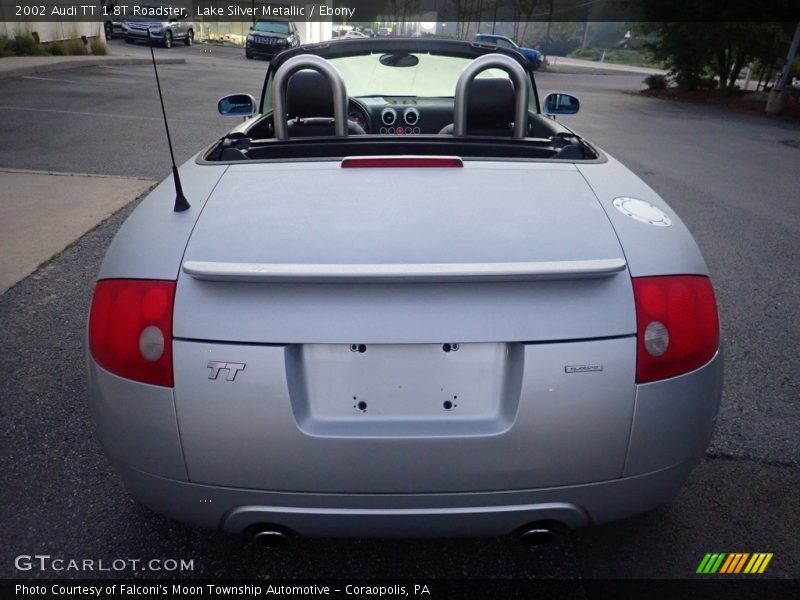 Lake Silver Metallic / Ebony 2002 Audi TT 1.8T Roadster
