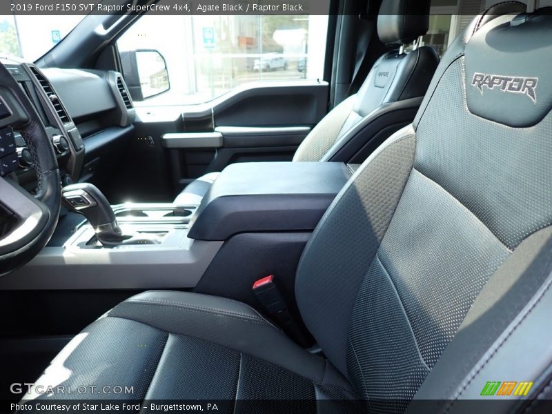 Front Seat of 2019 F150 SVT Raptor SuperCrew 4x4