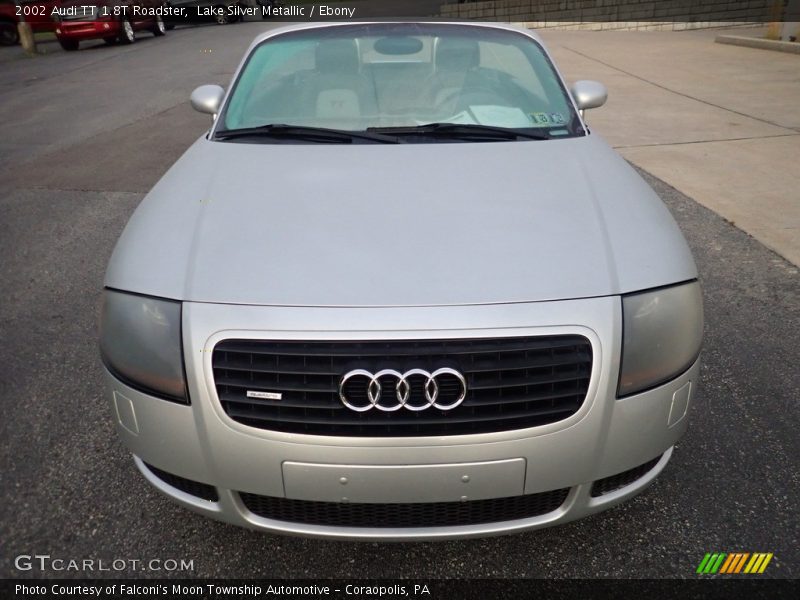 Lake Silver Metallic / Ebony 2002 Audi TT 1.8T Roadster