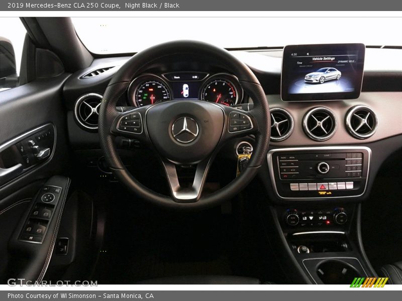 Night Black / Black 2019 Mercedes-Benz CLA 250 Coupe