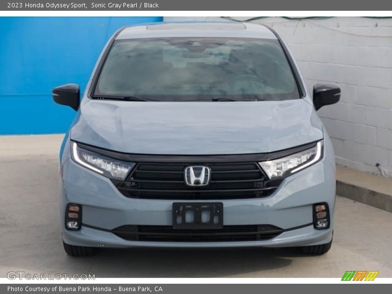 Sonic Gray Pearl / Black 2023 Honda Odyssey Sport