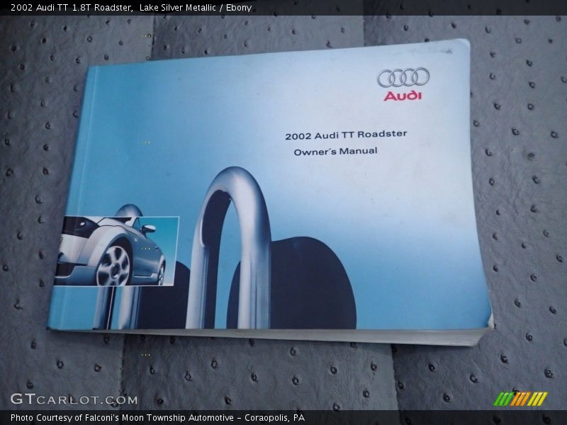 Lake Silver Metallic / Ebony 2002 Audi TT 1.8T Roadster