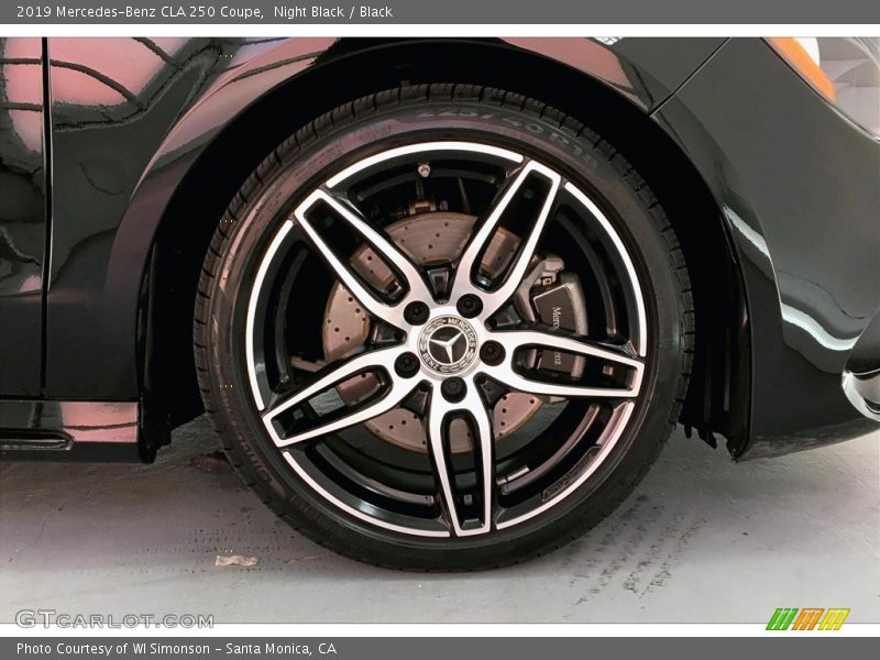 Night Black / Black 2019 Mercedes-Benz CLA 250 Coupe