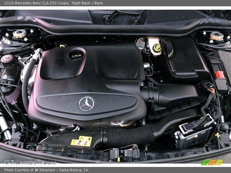 Night Black / Black 2019 Mercedes-Benz CLA 250 Coupe
