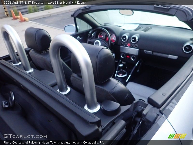 Lake Silver Metallic / Ebony 2002 Audi TT 1.8T Roadster