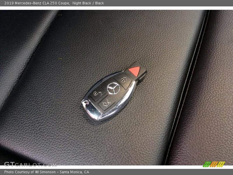 Night Black / Black 2019 Mercedes-Benz CLA 250 Coupe