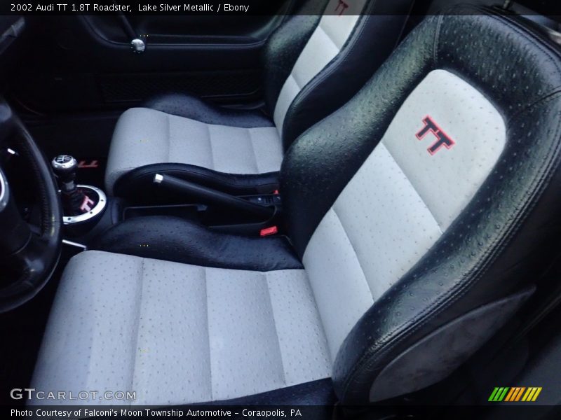 Lake Silver Metallic / Ebony 2002 Audi TT 1.8T Roadster