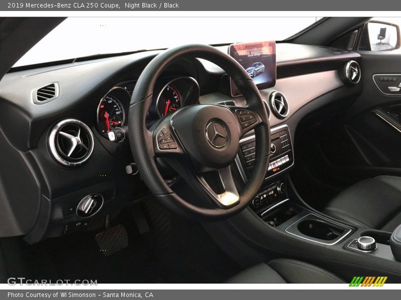 Night Black / Black 2019 Mercedes-Benz CLA 250 Coupe
